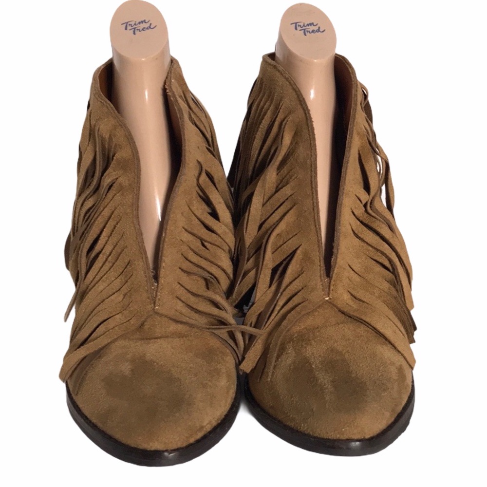 Coconuts by Matisse Lambert Fringe Bootie Size 10